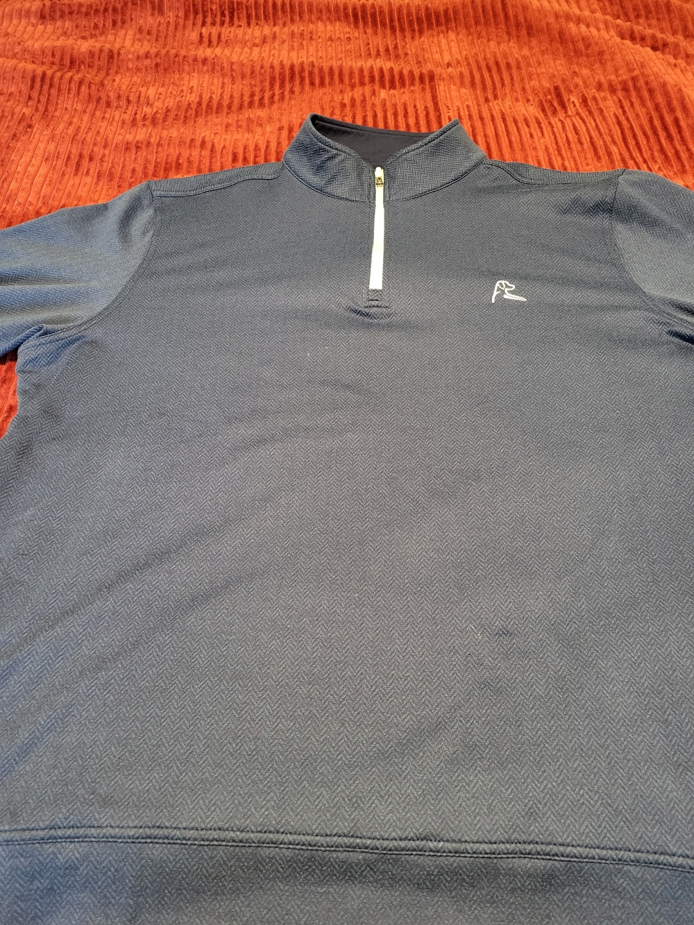 Rhoback Navy Performance Pullover XL Performance Golf Stretch Men